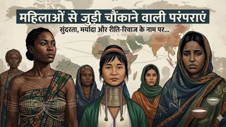 हैरान कर देंगी महिलाओं से जुड़ी ये प्रथाएं (AI Generated Image)