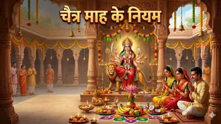 Chaitra Month 2026: चैत्र माह के नियम। (Ai Generated Image)