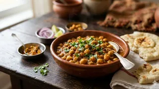 इस रेसिपी से तैयार करें हलवाई जैसे पिंडी मसाला छोले (Image Source: AI-Generated)