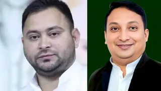 तेजस्वी यादव और फैसल रहमान। फाइल