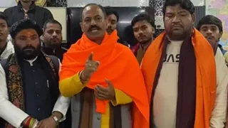 हिंदू रक्षा दल के अध्यक्ष पिंकी चौधरी। (फाइल फोटो)