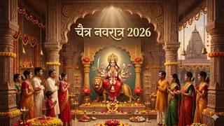 Chaitra Navratri 2026 2nd Day: मां लक्ष्मी के 108 नाम। (Ai Generated Image)