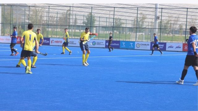 एशियाई खेलों के क्वालीफायर के लिए भारत में हाई परफार्मेंस ट्रेनिंग कर रही कजाखस्तान की हॉकी टीम