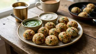 साबूदाना अप्पे बनाने के लिए फॉलो करें ये आसान रेसिपी (Image Source: AI-Generated)