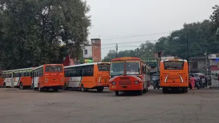 प्रतापगढ़ रोडवेज डिपो। जागरण