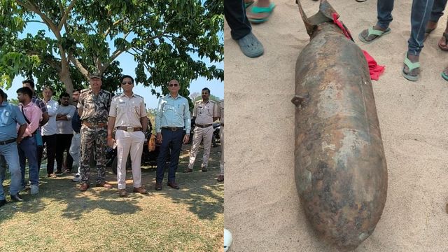 झारखंड की स्वर्णरेखा नदी के किनारे पड़े विशाल बम को निष्क्रिय करने पहुंची भारतीय सेना; ड्रोन से हो रही निगरानी
