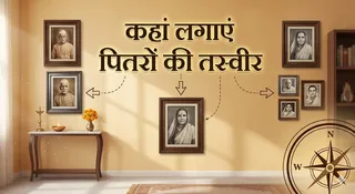 पितरों की तस्वीर लगाने के नियम (AI Generated Image)