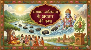 कैसे अवतरित हुए शालिग्राम? (AI Generated Image)