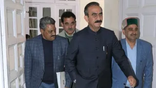 हिमाचल प्रदेश विधानसभा की कार्यवाही के लिए पहुंचे मुख्यमंत्री सुखविन्द्र सिंह सुक्खू।