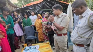 मां को बचाने आए 10 वर्षीय बेटे की पिता ने की हत्या। (फोटो: जागरण)