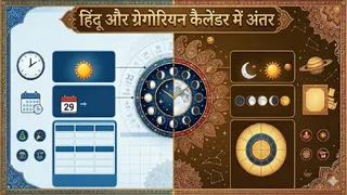 Calendar: समय को मापने के दो तरीके। Ai Generated Image