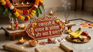Ekadashi Vrat Rules: एकादशी व्रत के नियम। (Ai Generated Image)