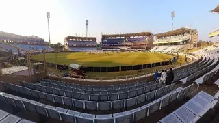 JSCA स्टेडियम में तैयारियां जोरों पर, बनेगा उत्साह का माहौल। (फोटो: फाइल)