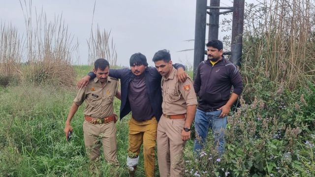 मुजफ्फरनगर में पुलिस मुठभेड़ में गोली लगने से गैंगस्टर घायल, आधा दर्जन से ज्यादा मुकदमे हैं दर्ज 
