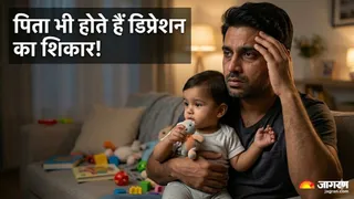 पिता बनने के बाद पुरुषों में छिपा तनाव (Picture Credit- AI Generated)