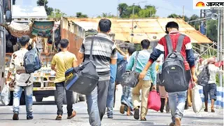 बंगाल में बढ़ रहा पलायन का दर्द, खाली हो रहे गांव (फोटो- जागरण)