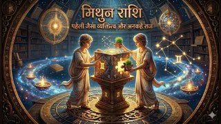 Gemini: मिथुन राशि। Ai Generated Image