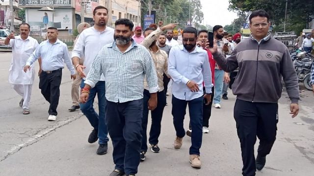 नवांशहर ब्लाक समिति चुनाव चौथी बार रद्द; बहुमत के बावजूद सत्ता से दूर कांग्रेस, सड़क पर उतरे कार्यकर्ता
