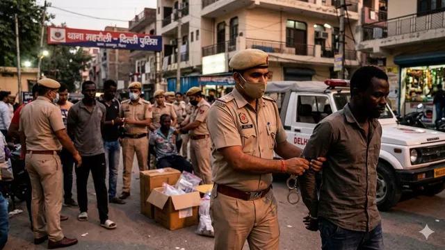 A drug network stretches from Khanpur to Mehrauli!