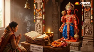 सुंदरकांड की चौपाइयों से पाएं हनुमान जी का आशीर्वाद (AI Generated Image)