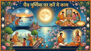 Chaitra Purnima 2026: चैत्र पूर्णिमा के उपाय। (Ai Generated Image)