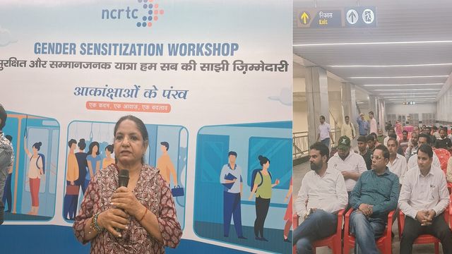 'Namo Bharat शहर तक लाई, घर सुरक्षित छोड़ना आपकी जिम्मेदारी,' NCRTC की कार्यशाला में महिला यात्रियों की सुरक्षा पर जोर