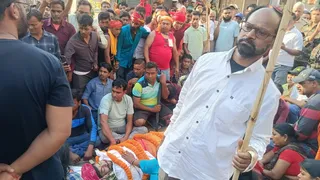 हजारीबाग में युवा साथी की मौत पर माहौल तनावपूर्ण।