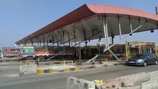 झारखंड-प. बंगाल की सीमा पर स्थित मैथन टाल प्लाजा।