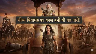 Mahabharat Katha: एक राजकुमारी का संकल्प और इच्छा मृत्यु का अंत। (Ai Generated Image)