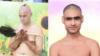 परिवार छोड़कर संत बने पिता और पुत्र।