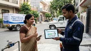 दिल्ली जल बोर्ड ने पानी और सीवेज की शिकायतों के त्वरित समाधान के लिए AI चैटबॉट, CRM प्रणाली और DJB1916 ऐप लॉन्च किया है। इमेज एआई