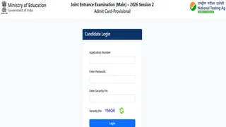 JEE Main Session-2 admit card
