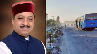 सांसद सुरेश कश्यप ने पिंजौर बद्दी सड़क का मामला लोकसभा में उठाया।