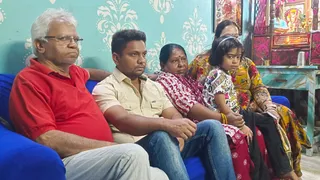 परिवार के साथ केतन मेहता। जागरण