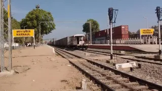 नारनौल रेलवे स्टेशन। जागरण
