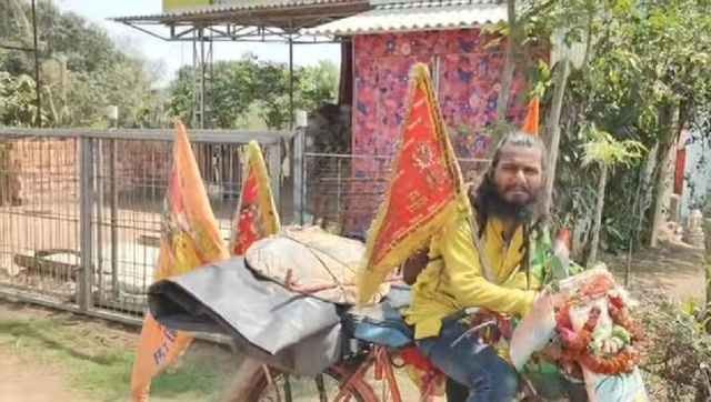 साइकिल पर 'भारत दर्शन': सुल्तानपुर का यह युवा 8 महीने से तय कर रहा है हजारों किमी का सफर
