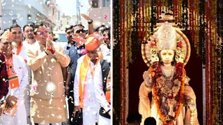 गुरुवार को रामनगर के छोई स्थित श्री हनुमान धाम में मुख्यमंत्री पुष्कर सिंह धामी ने पूजा-अर्चना की।