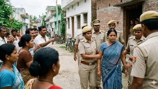 हाजीपुर में नवविवाहिता की हत्या मामले में पति समेत तीन पर FIR दर्ज, सास गिरफ्तार (AI Generated Image)