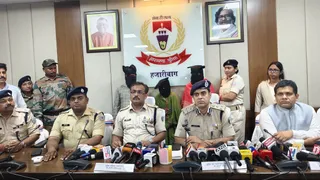 देर रात प्रेस वार्ता कर पुलिस ने हत्याकांड का किया खुलासा। (फोटो: जागरण)