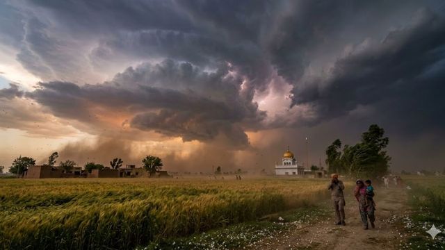 Punjab Weather: पंजाब में दो दिन मौसम का ऑरेंज अलर्ट, गरज चमक और ओलावृष्टि की आशंका; धूल भरी आंधी चलने की संभावना
