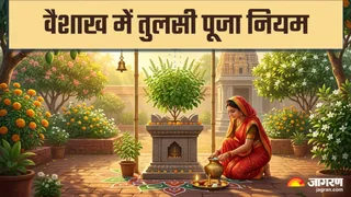तुलसी पूजन के नियम और सावधानियां (AI Generated Image)