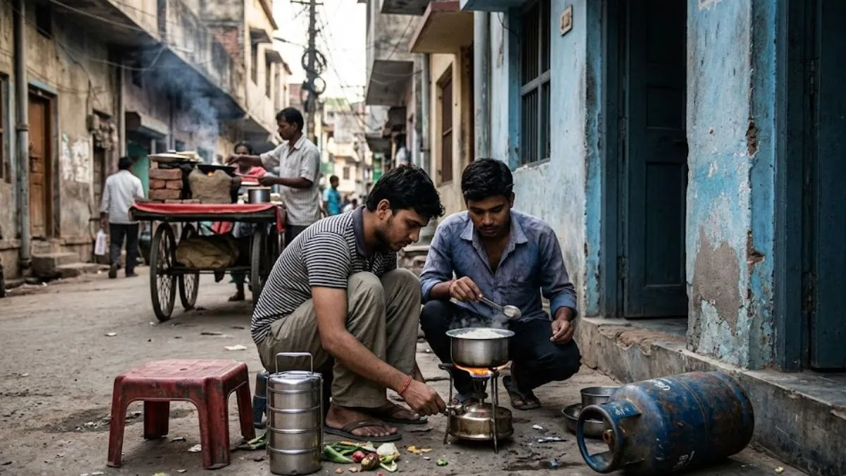 पटना में ‘छोटू’ व कमर्शियल गैस सिलिंडर की किल्लत, छात्र और मजदूरों के सामने खाने के लाले