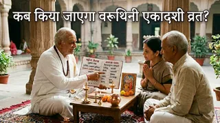 Varuthini Ekadashi 2026: वरूथिनी एकादशी पूजा विधि। Ai Generated Image
