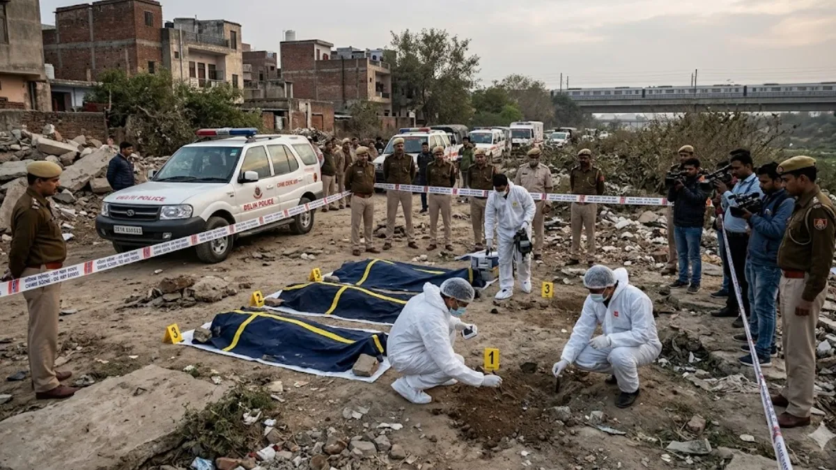 पश्चिमी दिल्ली में तीन शव मिलने से सनसनी, राजधानी की सुरक्षा व्यवस्था पर उठ रहे गंभीर सवाल