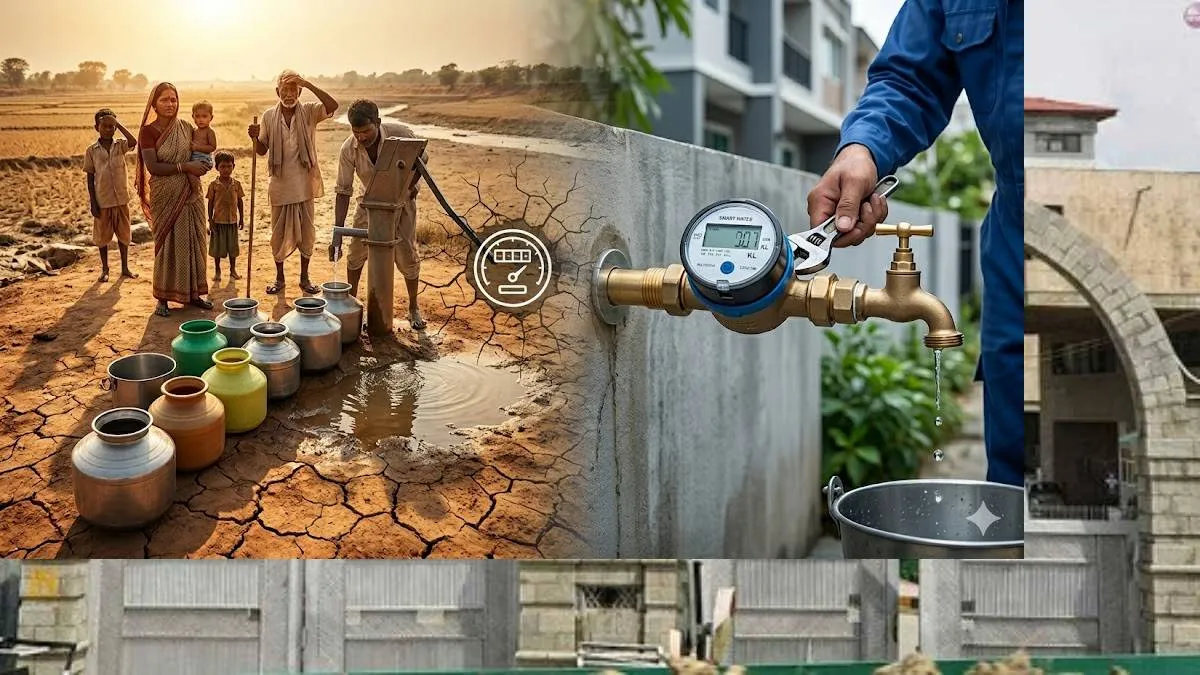 हरियाणा के 1700 गांवों में गहराया जल संकट, प्रबंधन के लिए सरकार ने नीति में किया बदलाव; अब हर घर में नल पर लगेंगे मीटर
