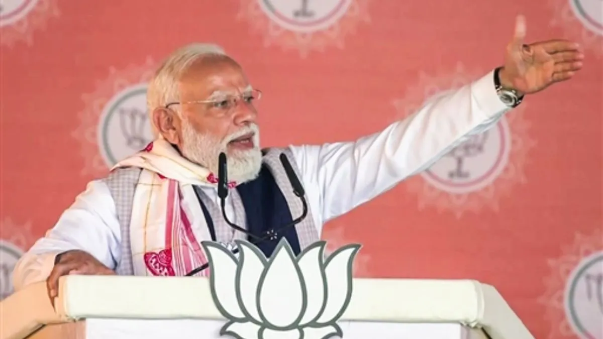 'UCC और वन नेशन-वन इलेक्शन के एजेंडे में', भाजपा के स्थापना दिवस पर बोले पीएम मोदी