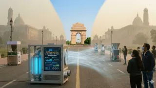 पर्यावरण मंत्री मनजिंदर सिंह सिरसा ने दिल्ली में प्रदूषण से निपटने के लिए 22 नई तकनीकों के परीक्षण की घोषणा की। इमेज एआई