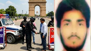 आईएसआईएस का आतंकी रिजवान कुशीनगर से पकड़ा गया, दिल्ली पुलिस जांच में जुटी: फोटो एआई जनरेडेट ( पुलिस जांच वाला)