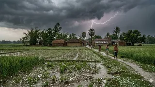 उत्तर बिहार में 9-10 अप्रैल को गरज-चमक के साथ हल्की वर्षा के आसार (AI Generated Image)