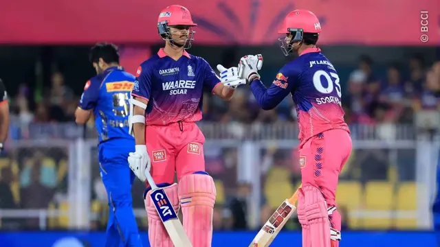  यशस्वी-वैभव सूर्यवंशी के तूफान के दम पर राजस्थान ने लगाई जीत की हैट्रिक, मुंबई को 27 रनों से दी पटखनी